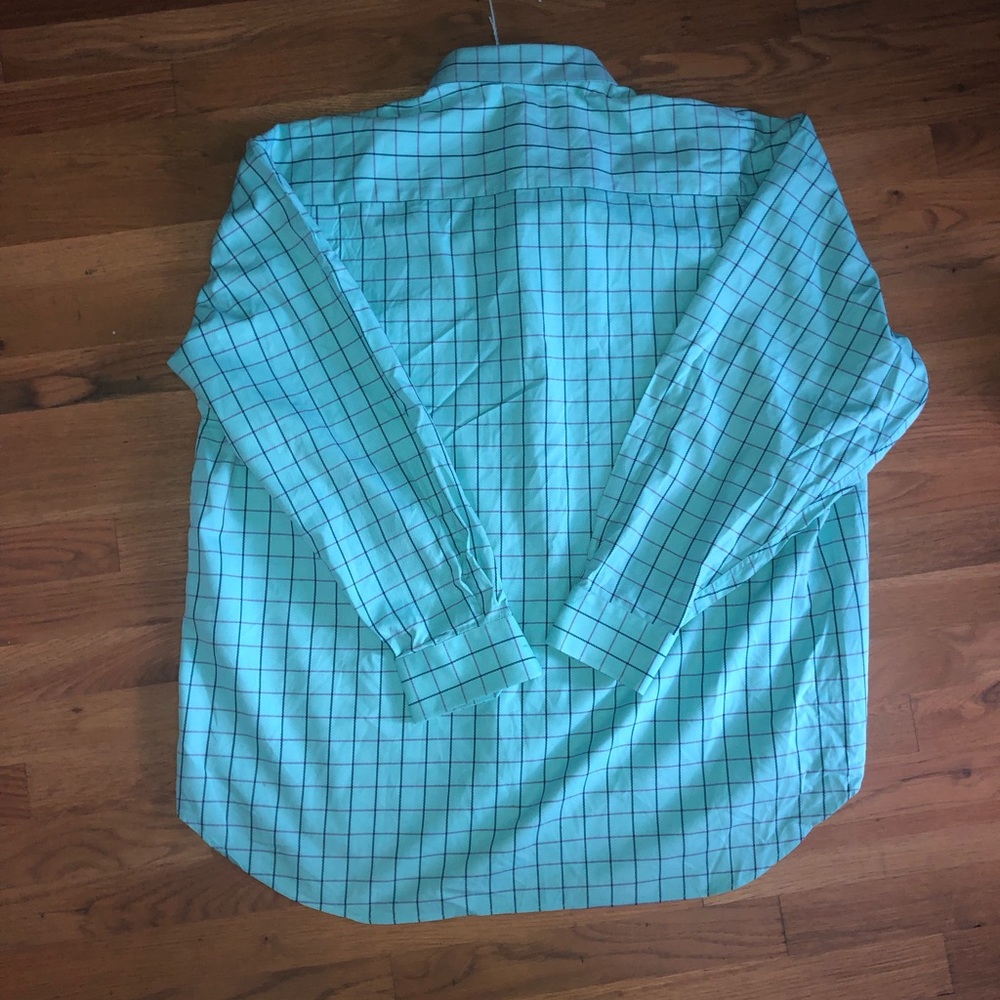 Johnson & Murphy || Blue Button Down - Picture 3 of 3
